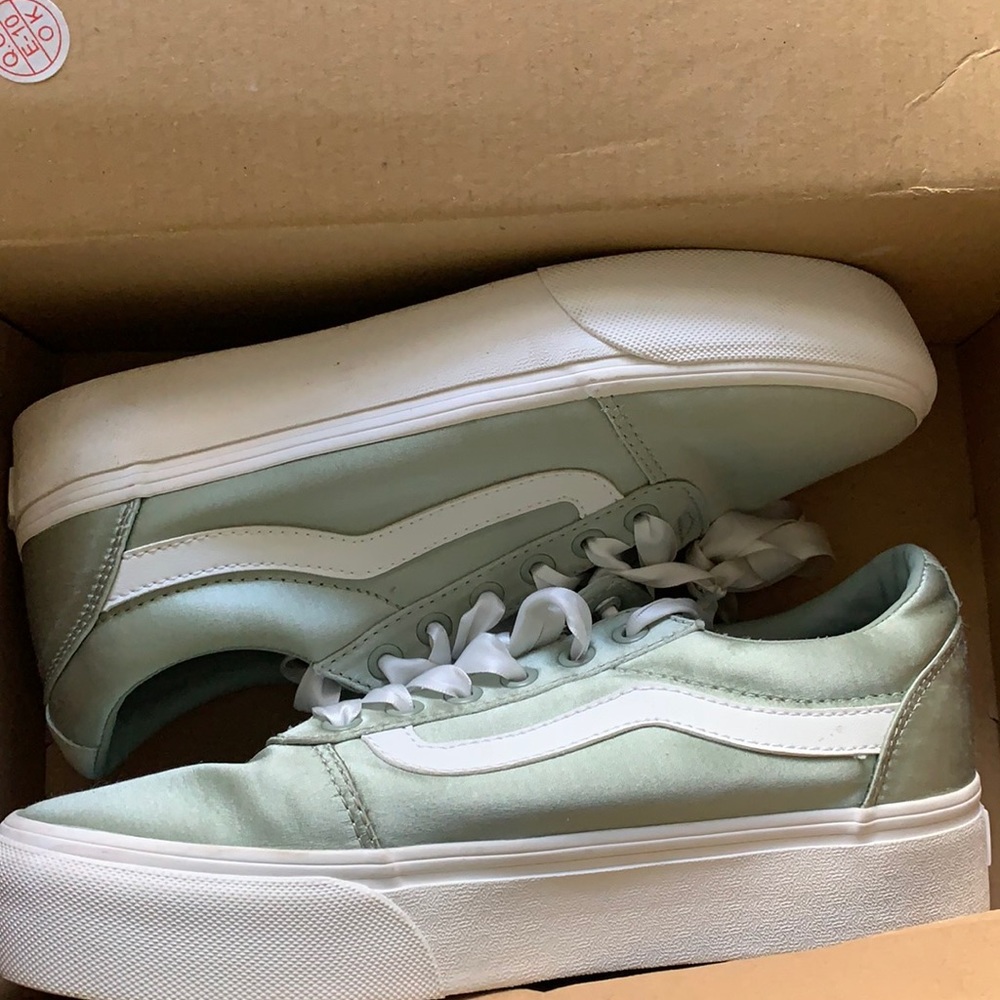 Green Woman’s Vans